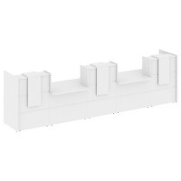 Onix O.R-K-20 (Белый бриллиант) Стойка ресепшн прямая