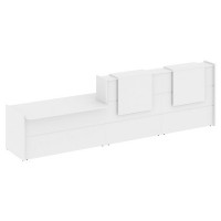 Onix O.R-K-21 (Белый бриллиант) Стойка ресепшн прямая