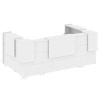 Onix O.R-K-36 (Белый бриллиант) Стойка ресепшн п-образная