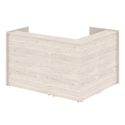 Onix O.R-K-22 (Денвер светлый) Стойка ресепшн угловая г-образная с внешним углом