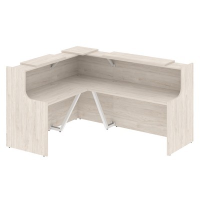 Onix O.R-K-28 (Денвер светлый) Стойка ресепшн угловая г-образная с внешним углом