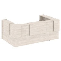 Onix O.R-K-36 (Денвер светлый) Стойка ресепшн п-образная