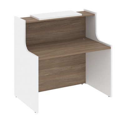 Onix O.R-K-1 (Дуб аризона/Белый бриллиант) Стойка ресепшн прямая