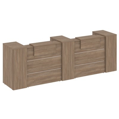 Onix O.R-K-13 (Дуб аризона) Стойка ресепшн прямая