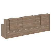 Onix O.R-K-15 (Дуб аризона) Стойка ресепшн прямая