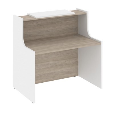 Onix O.R-K-1 (Дуб аттик/Белый бриллиант) Стойка ресепшн прямая