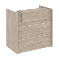 Onix O.R-K-4 (Дуб аттик) Стойка ресепшн прямая