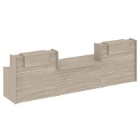 Onix O.R-K-18 (Дуб аттик) Стойка ресепшн прямая