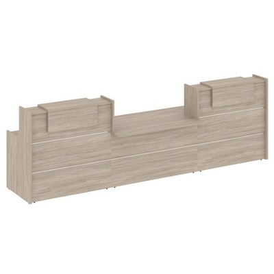 Onix O.R-K-18 (Дуб аттик) Стойка ресепшн прямая