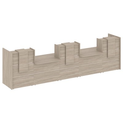 Onix O.R-K-20 (Дуб аттик) Стойка ресепшн прямая