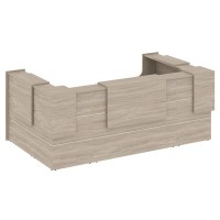 Onix O.R-K-36 (Дуб аттик) Стойка ресепшн п-образная