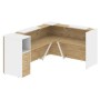 Onix O.R-K-27 (Тиквуд светлый/Белый бриллиант) Стойка ресепшн угловая г-образная с внешним углом