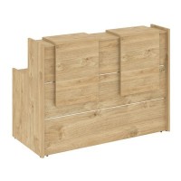 Onix O.R-K-5 (Тиквуд светлый) Стойка ресепшн прямая