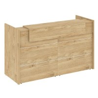 Onix O.R-K-6 (Тиквуд светлый) Стойка ресепшн прямая