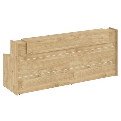 Onix O.R-K-7 (Тиквуд светлый) Стойка ресепшн прямая