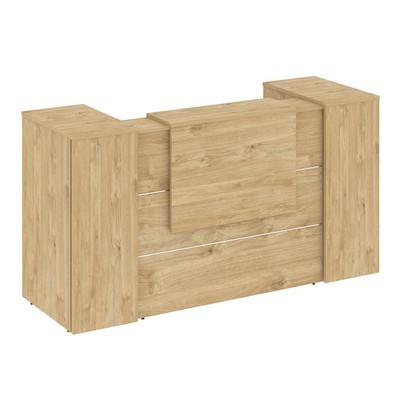 Onix O.R-K-10 (Тиквуд светлый) Стойка ресепшн прямая