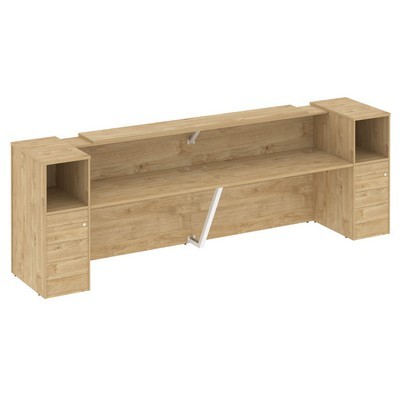 Onix O.R-K-11 (Тиквуд светлый) Стойка ресепшн прямая