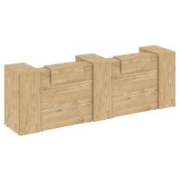 Onix O.R-K-13 (Тиквуд светлый) Стойка ресепшн прямая