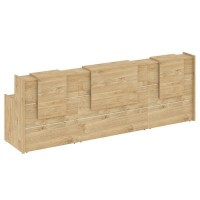 Onix O.R-K-15 (Тиквуд светлый) Стойка ресепшн прямая