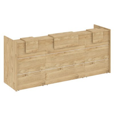 Onix O.R-K-16 (Тиквуд светлый) Стойка ресепшн прямая