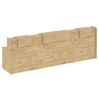 Onix O.R-K-17 (Тиквуд светлый) Стойка ресепшн прямая