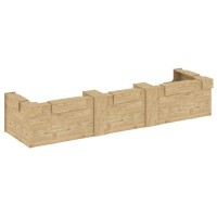 Onix O.R-K-38 (Тиквуд светлый) Стойка ресепшн п-образная