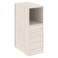 Onix O.R-TV-5TIP (Денвер светлый) Тумба 5 ящиков TIP-ON проходная,  средняя