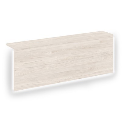 Onix О.R-NP.V-118.2.S (Денвер светлый) Накладка с подсветкой прямая высокая на 2 модуля О.R-F.MP.V-118