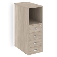 Onix O.R-TV-4.S(L) (Дуб аттик) Тумба с подсветкой 4 ящика завершающая, левая