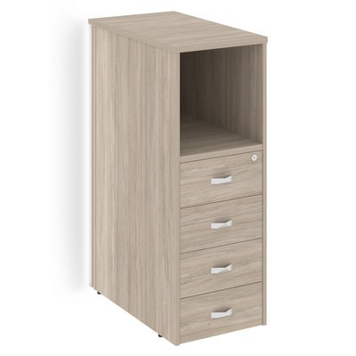 Onix O.R-TV-4.S(L) (Дуб аттик) Тумба с подсветкой 4 ящика завершающая, левая