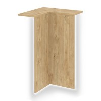 Onix О.R-KU.VNU.S(R) (Тиквуд светлый) Колонна угловая внутренняя с подсветкой правая для О.R-F.MU.VNU(R)