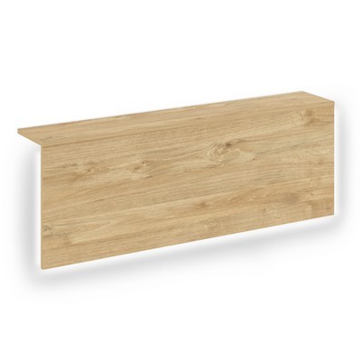 Onix О.R-NP.V-118.2.S (Тиквуд светлый) Накладка с подсветкой прямая высокая на 2 модуля О.R-F.MP.V-118