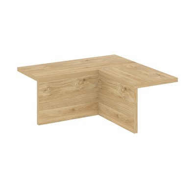 Onix О.R-NU.N.VNU(L) (Тиквуд светлый) Накладка угловая низкая внутренняя левая для О.R-F.MU.VNU(L)