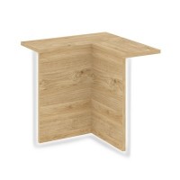 Onix О.R-NU.V.VNU.S(L) (Тиквуд светлый) Накладка угловая высокая внутренняя с подсветкой левая для О.R-F.MU.VNU(L)