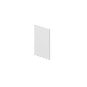 Квадро QR.0506.WH (Белый) Стенка боковая верхняя правая для переговорного модуля