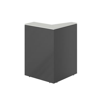 Квадро QR.108.AN.AR (Антрацит/Акация равелло) Модуль угловой левый