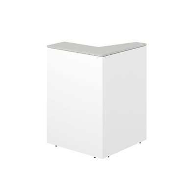 Квадро QR.108.WH.WH (Белый) Модуль угловой левый