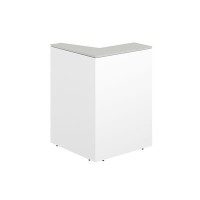 Квадро QR.109.WH.AR (Белый/Акация равелло) угловой правый