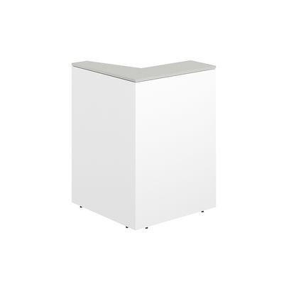 Квадро QR.109.WH.WH (Белый) угловой правый