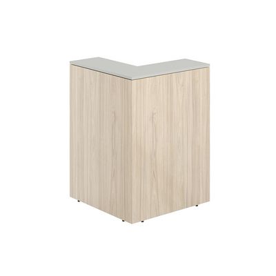 Квадро QR.110.AR.WH (Акация равелло/Белый) Модуль угловой переходный