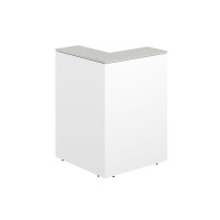 Квадро QR.110.WH.AN (Белый/Антрацит) Модуль угловой переходный