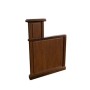 Washington 30580L (темный орех) Боковая панель для ресепшн левая